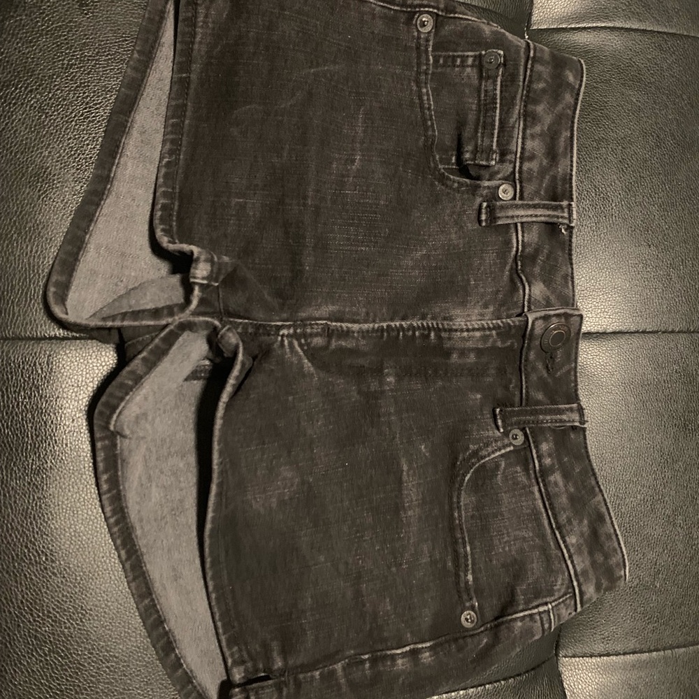 American Eagle Black Jean Shorts